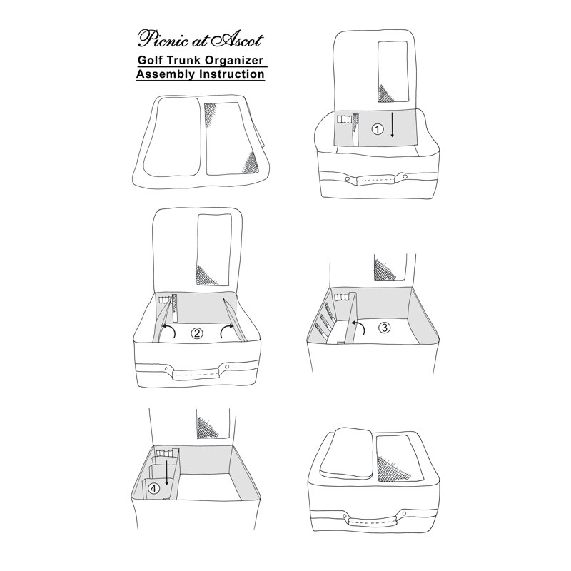 Rebrilliant Golf Trunk Shoe Storage Box & Reviews Wayfair